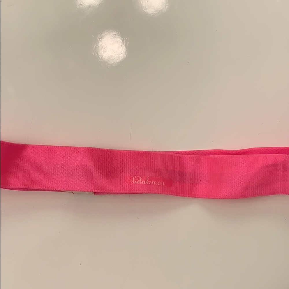 Adjustable lululemon headband
